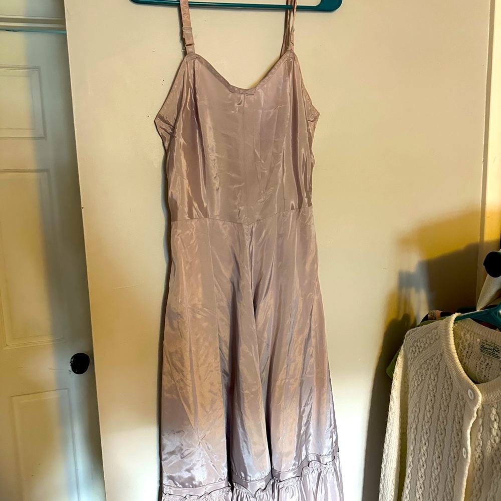 Grey vintage slip